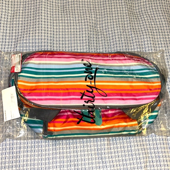 Thirty-One Lollipop Stripe Family Picnic Thermal NWT - Picture 5 of 5